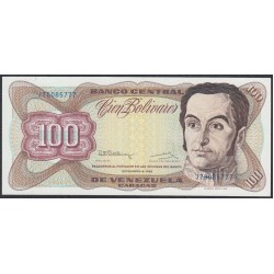 Венесуэла 100 боливаров 1992 года (Venezuela 100 Bolivares 1992) P 66е: UNC