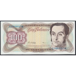 Венесуэла 100 боливаров 05.02.1998 года (Venezuela 100 Bolivares 05.02.1998) P 66f: UNC