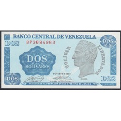 Венесуэла 2 боливара 1989 года (Venezuela 2 Bolivares 1989) P 69: UNC