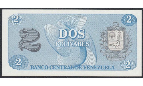 Венесуэла 2 боливара 1989 года (Venezuela 2 Bolivares 1989) P 69: UNC