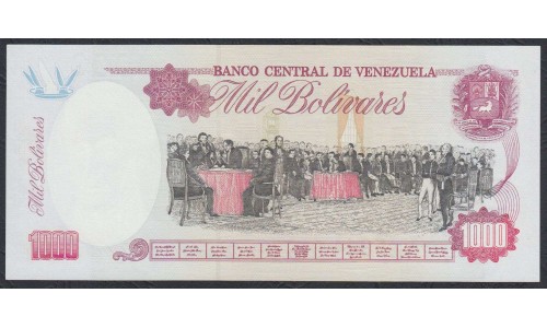 Венесуэла 1000 боливаров 1995 года (Venezuela 1000 Bolivares 1995) P 76b: UNC