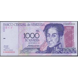Венесуэла 1000 боливаров 1998 года (Venezuela 1000 Bolivares 1998) P 79: UNC