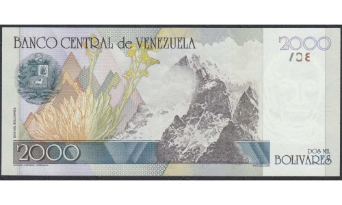 Венесуэла 2000 боливаров 1998 года (Venezuela 2000 Bolivares 1998) P 80: UNC
