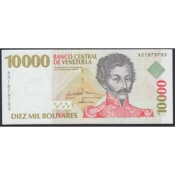 Венесуэла 10000 боливаров 1998 года (Venezuela 10000 Bolivares 1998) P 81: UNC