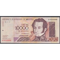 Венесуэла 10000 боливаров 2001 года (Venezuela 10000 Bolivares 2001) P 85b: UNC