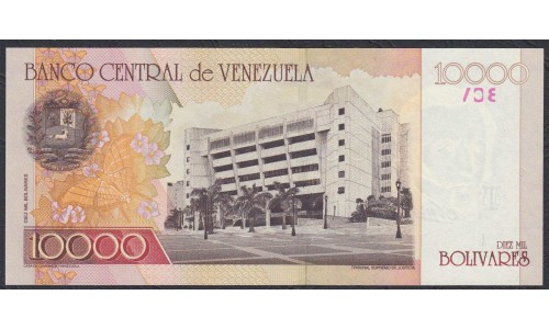 Венесуэла 10000 боливаров 2001 года (Venezuela 10000 Bolivares 2001) P 85b: UNC