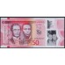 Ямайка 50 долларов 2022 года, 60 лет Независимости, Полимер (Jamaica 50 Dollars 2022) P W96: UNC