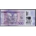 Ямайка 500 долларов 2022 года, 60 лет Независимости, Полимер (Jamaica 500 Dollars 2022, Polymer) P W98: UNC
