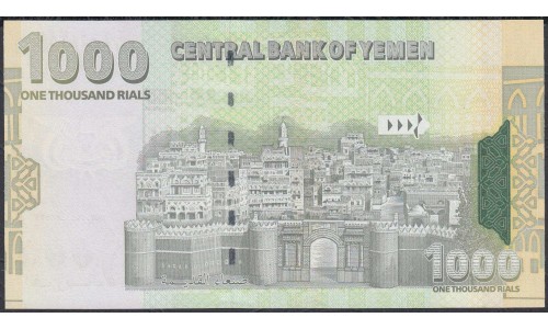 Йемен 1000 риалов 2006 г. (Yemen 1000 rials 2006 year) P33b:Unc